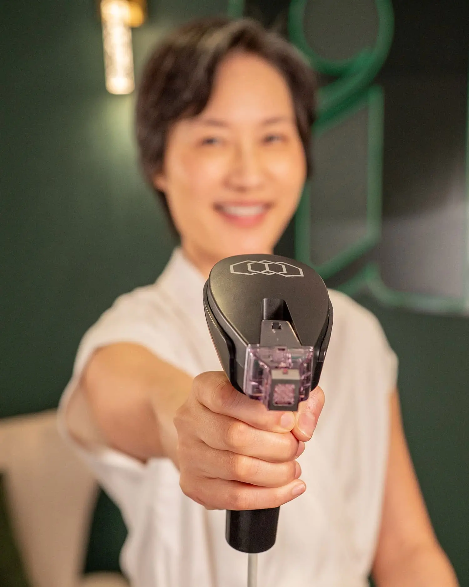 Dr. Chiang with InMode Morpheus8